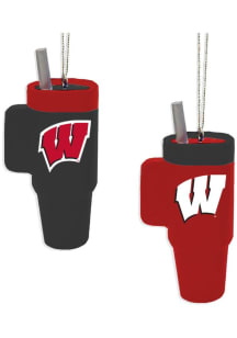 Cardinal Wisconsin Badgers Colossal Ornament