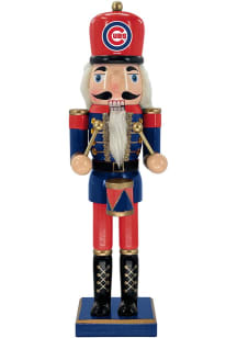 Chicago Cubs 14&quot; Nutcracker Decor