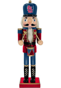 St Louis Cardinals 14&quot; Nutcracker Decor