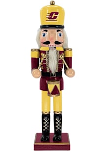 Central Michigan Chippewas 14" Nutcracker Decor