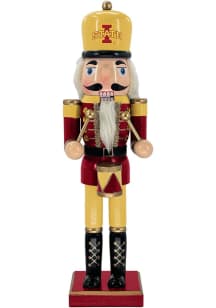 Iowa State Cyclones 14&quot; Nutcracker Decor