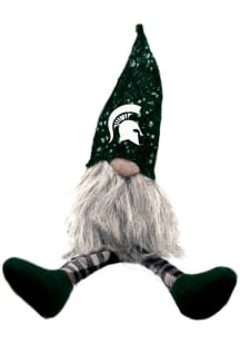 Green Michigan State Spartans Shelf Sitter Gnome Decor