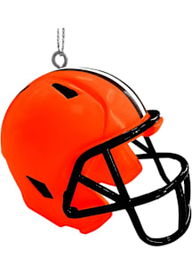 Cleveland Browns 3D Football Helmet Ornament - Orange