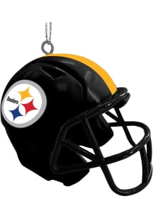 Pittsburgh Steelers 3D Football Helmet Ornament - Black