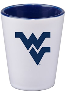 West Virginia Mountaineers 2 oz Ceramic Shot Glass