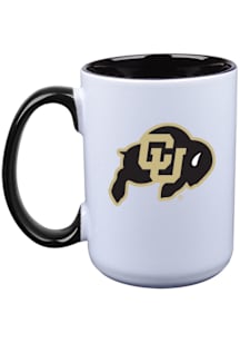 Colorado Buffaloes 15oz Ceramic Ceramic Mug - White