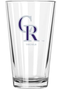 Colorado Rockies 16oz Pint Color Pint Glass - Purple