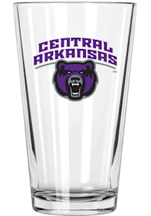 Central Arkansas Bears 16oz Pint Color Pint Glass - Purple