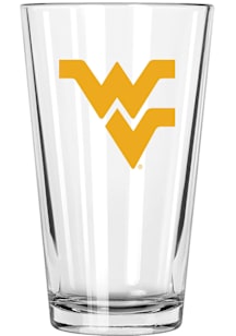 West Virginia Mountaineers 16oz Pint Color Pint Glass - Gold
