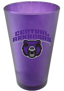 Central Arkansas Bears 16oz Frosted Pint Color Pint Glass - Purple