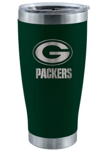 Green Bay Packers 20oz Stainless Steel Etched Stainless Steel Tumbler - Green