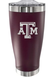 Texas A&amp;M Aggies 20oz Stainless Steel Etched Stainless Steel Tumbler - Maroon