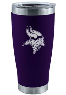 Minnesota Vikings 20oz Stainless Steel Etched Stainless Steel Tumbler - Purple