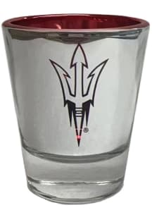Arizona State Sun Devils 2oz Silver Electroplated Shot Glass