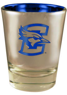 Creighton Bluejays 2oz Silver Electroplated Shot Glass