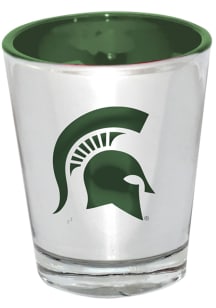 Silver Michigan State Spartans 2oz Silver Electroplated Shot Glass