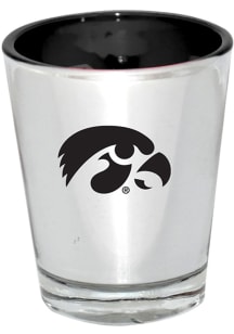 Silver Iowa Hawkeyes 2oz Silver Electroplated Shot Glass