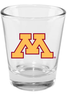 Maroon Minnesota Golden Gophers 2oz Glass Shot Glass