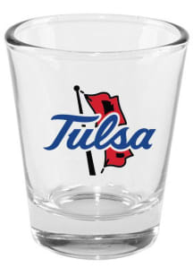 Tulsa Golden Hurricane 2oz Glass Shot Glass