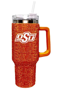 Oklahoma State Cowboys 40oz Bling Stainless Steel Tumbler - Orange