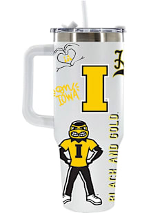 Iowa Hawkeyes 46oz Local Stainless Steel Tumbler - Black