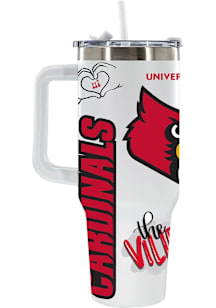 Louisville Cardinals 40oz Loco Colossal Stainless Steel Tumbler - Red
