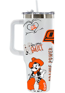 Oklahoma State Cowboys 40oz Loco Colossal Stainless Steel Tumbler - Orange