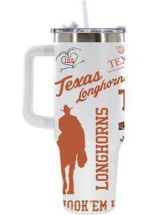 Texas Longhorns 40oz Loco Colossal Stainless Steel Tumbler - Burnt Orange