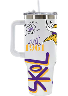 Minnesota Vikings 46oz Local Stainless Steel Tumbler - Purple