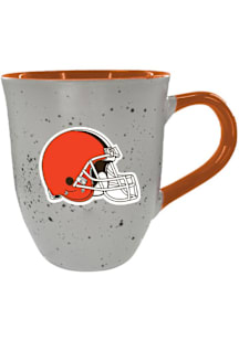 Cleveland Browns 15oz Speckled Ceramic Mug - Orange