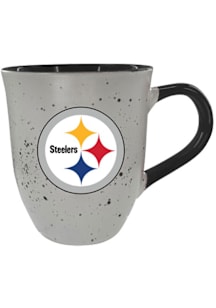 Pittsburgh Steelers 15oz Speckled Ceramic Mug - Black