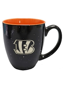 Cincinnati Bengals 15oz Speckled Ceramic Mug - Black