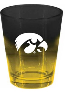 Black Iowa Hawkeyes 2oz Ombre Shot Glass