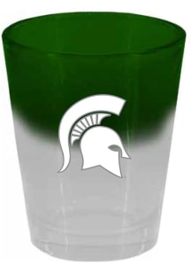 Green Michigan State Spartans 2oz Ombre Shot Glass