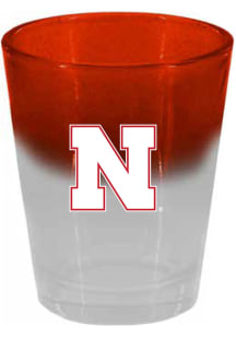 Red Nebraska Cornhuskers 2oz Ombre Shot Glass