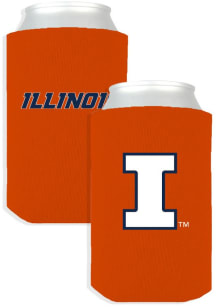 Orange Illinois Fighting Illini 4 Pack Coolie