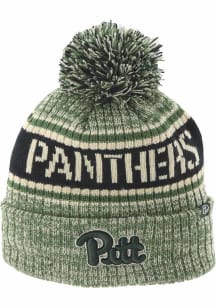 Martial Knit Pitt Panthers Mens Knit Hat - Green