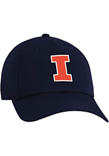 Illinois Fighting Illini Stratus Structured Adjustable Hat - Navy Blue