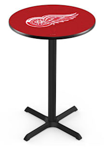 Detroit Red Wings Cross Base Pub Table