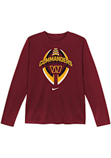 Nike Washington Commanders Toddler Burgundy Icon Legend Short Sleeve T-Shirt