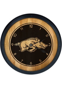 Arkansas Razorbacks Barrelhead Wall Clock