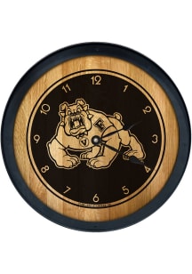 Fresno State Bulldogs Barrelhead Wall Clock