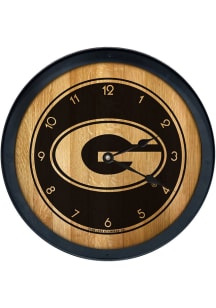 Georgia Bulldogs Barrelhead Wall Clock