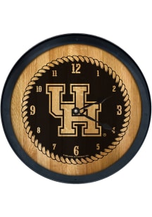 Houston Cougars Barrelhead Wall Clock