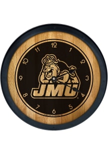 James Madison Dukes Barrelhead Wall Clock