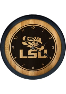 LSU Tigers Barrelhead Wall Clock
