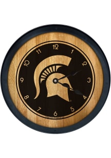 Michigan State Spartans Barrelhead Wall Clock
