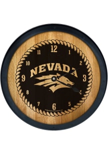 Nevada Wolf Pack Barrelhead Wall Clock