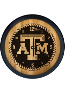 Texas A&amp;M Aggies Barrelhead Wall Clock