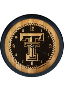 Texas Tech Red Raiders Barrelhead Wall Clock